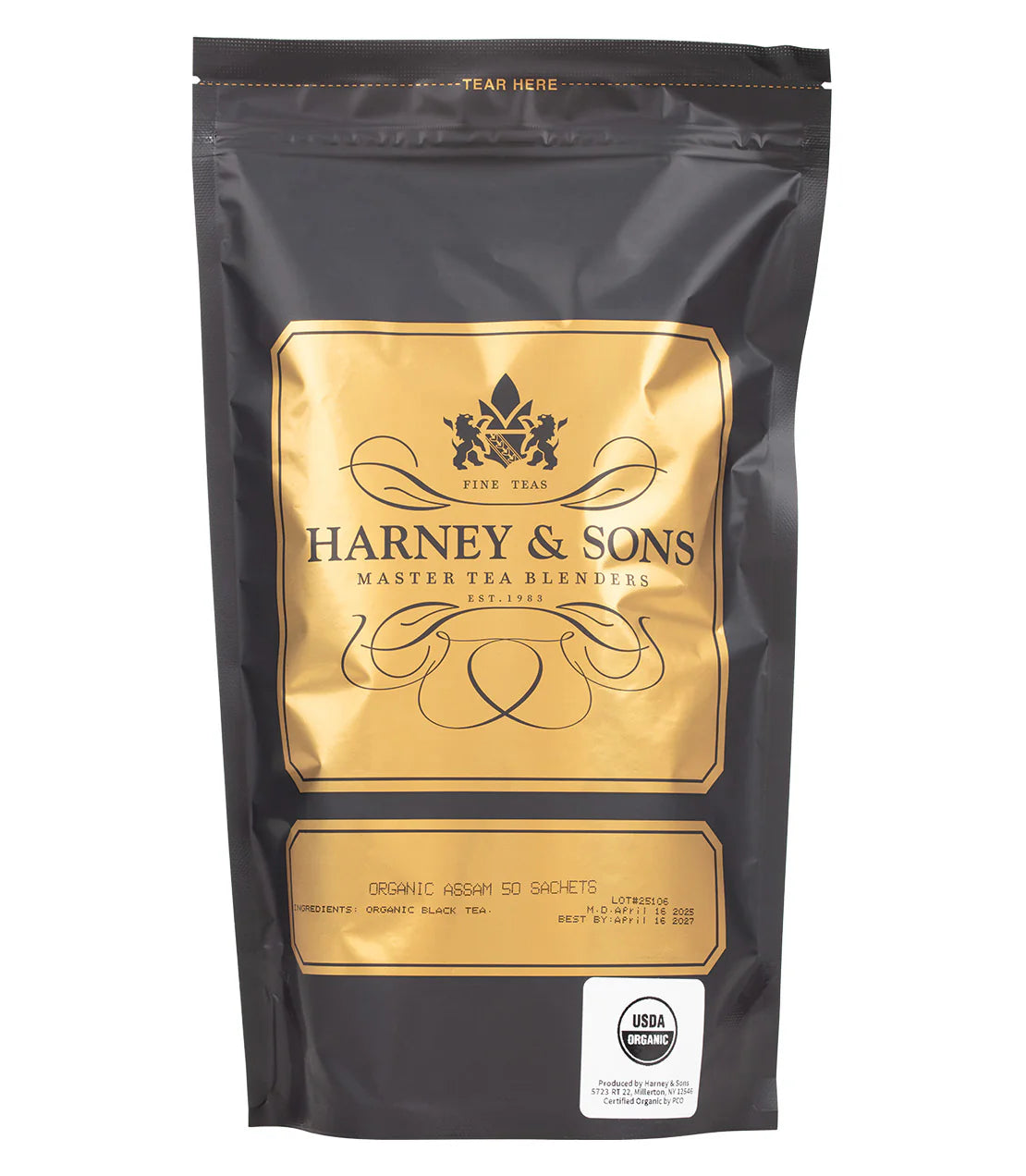 Organic Assam, Bag of 50 Sachets