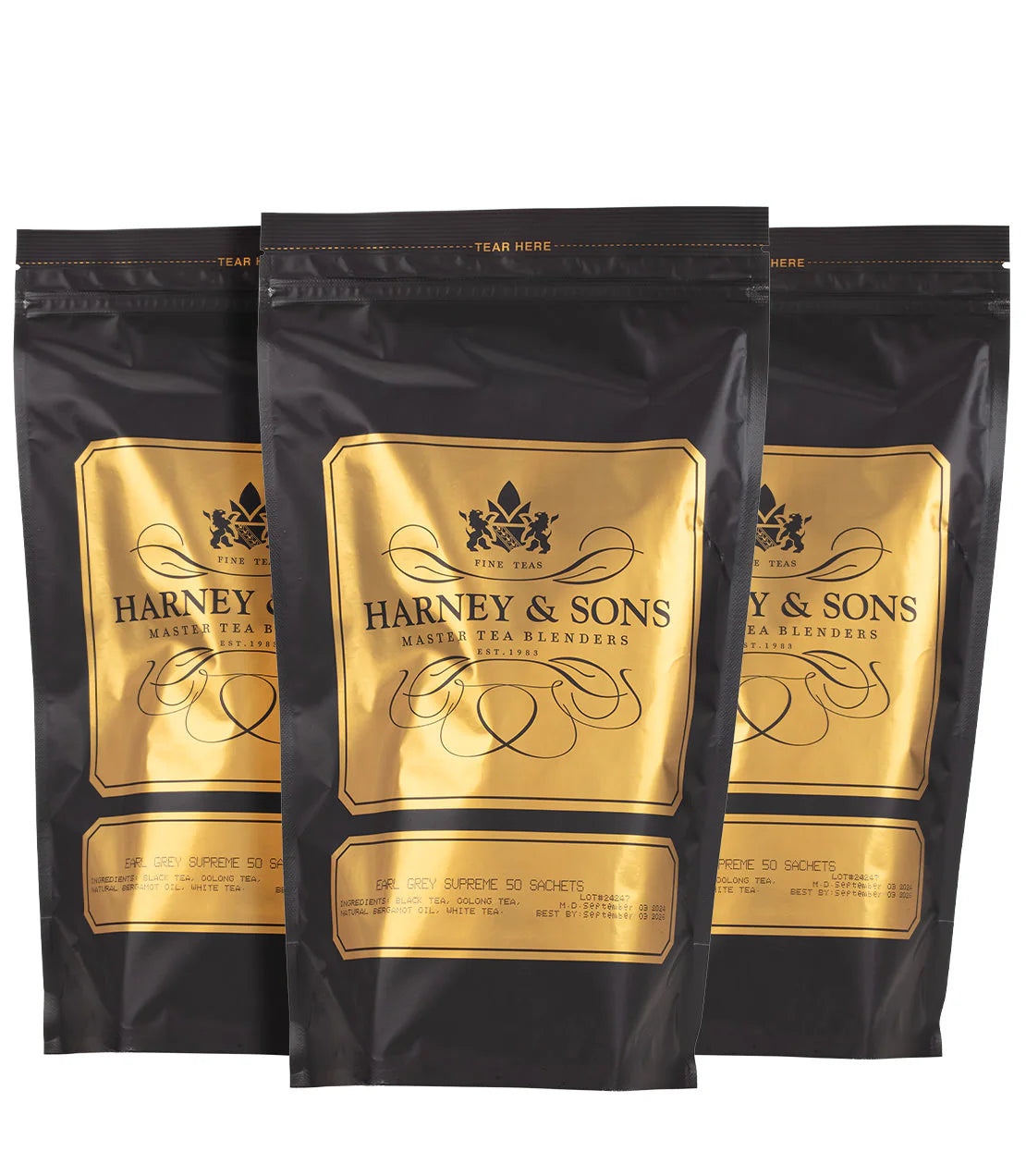 Earl Grey Supreme Trio – 3 Bags of 50 Sachets