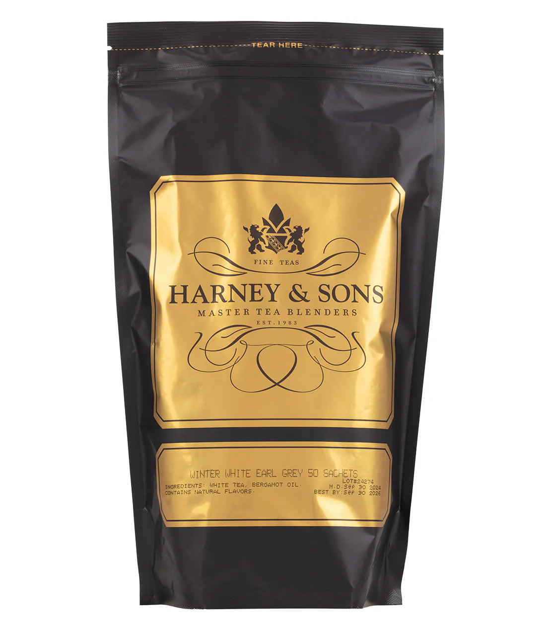 Winter White Earl Grey, Bag of 50 Sachets